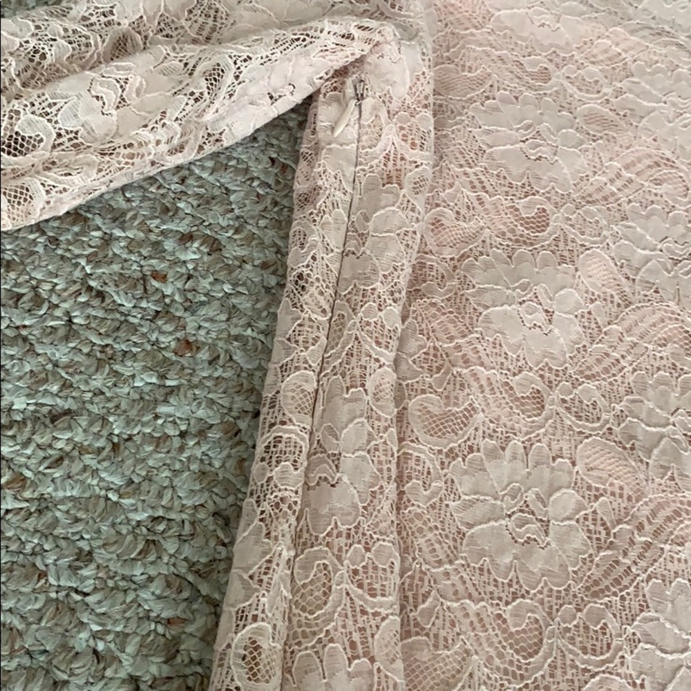 NY & Co Pink Lacey Dress, XS - Picture 6 of 7